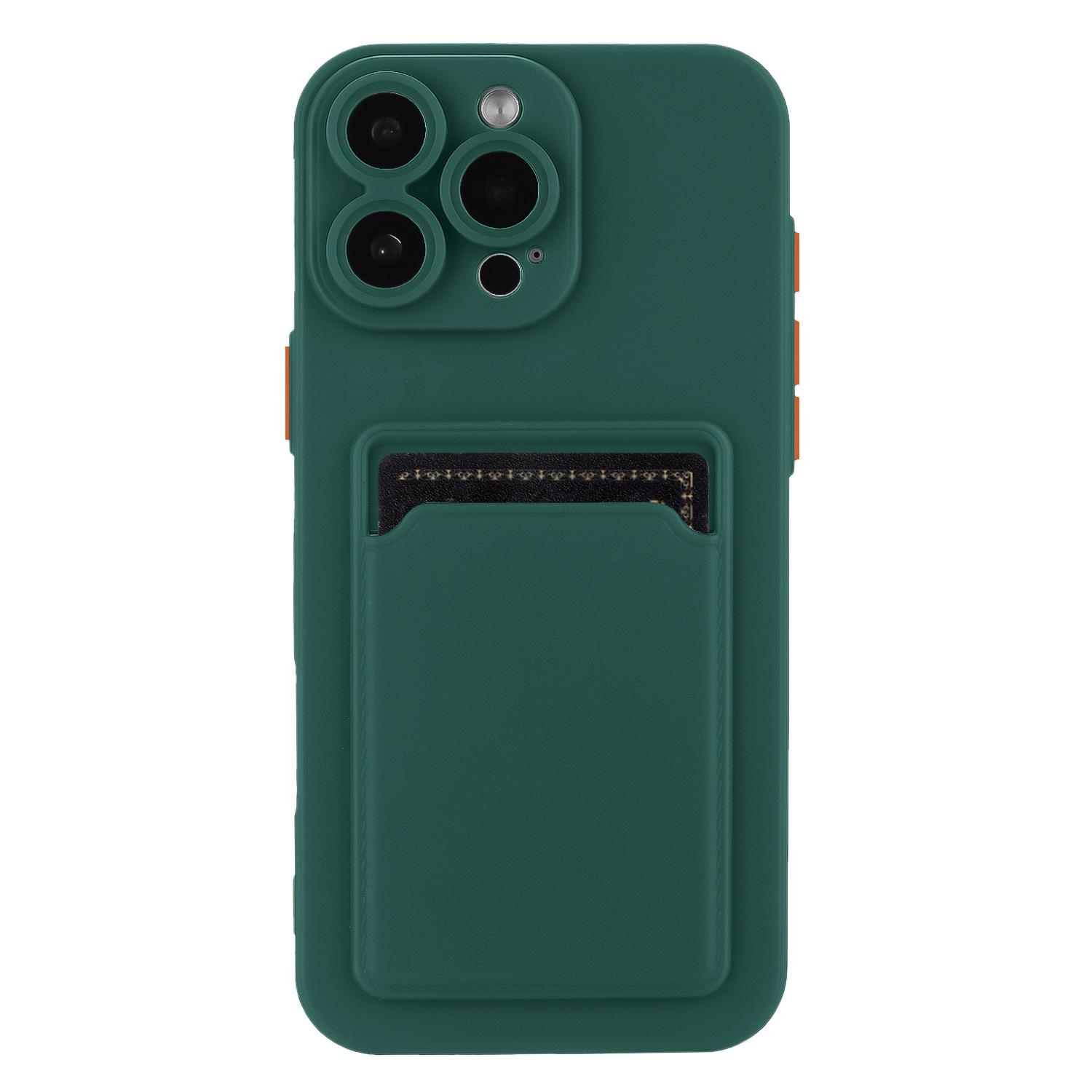 For iPhone 16 Pro Max Case Flexible TPU Phone Cover with Back Card Slot Midnight Green
For iPhone 16 Pro Max Case Flexible TPU Phone Cover with Back Card Slot Midnight Green