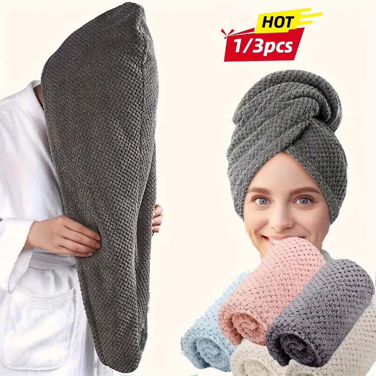 1PC Microfiber Hair Turban Towel, Soft Quick Dry Hair Drying Wrap, High Absorbent Bath Accessory for Women, Daily Gift бежевый
1PC Microfiber Hair Turban Towel, Soft Quick Dry Hair Drying Wrap, High Absorbent Bath Accessory for Women, Daily Gift бежевый