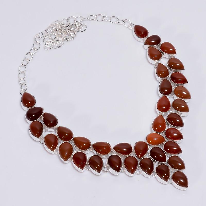 Marvellous Top Grade Qualite 100% Natural Carnelian Pear Shape Ethnic Handmade Jewelry 925 Steling Silver Necklace 18 WSJ-4762 срібний
Marvellous Top Grade Qualite 100% Natural Carnelian Pear Shape Ethnic Handmade Jewelry 925 Steling Silver Necklace 18 WSJ-4762 срібний