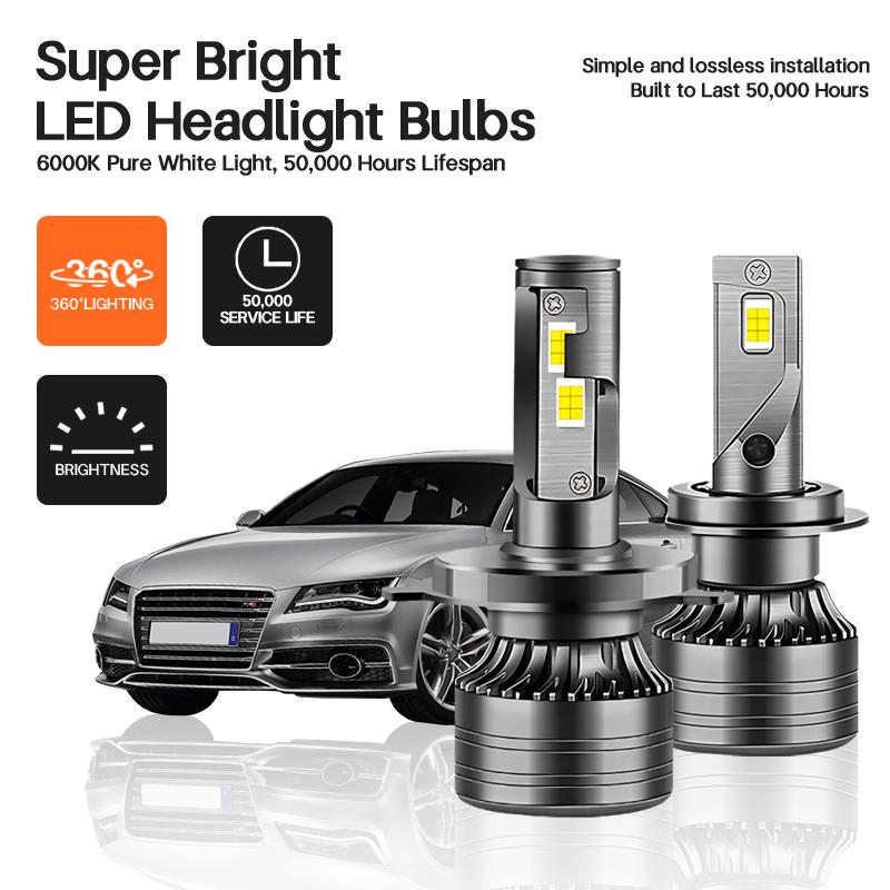 30000LM H7 LED Headlight H1 H4 Led Canbus H8 H11 9005 HB3 9006 HB4 9012 Hir2 Led Bulb 3570 CSP Automobile Kit Turbo Fog Lamp 12V >4000 Lm
30000LM H7 LED Headlight H1 H4 Led Canbus H8 H11 9005 HB3 9006 HB4 9012 Hir2 Led Bulb 3570 CSP Automobile Kit Turbo Fog Lamp 12V >4000 Lm
