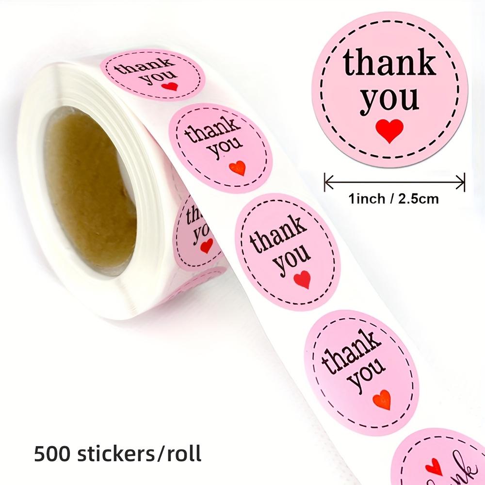 500 Sheets/Roll Pink Round/Heart Roll Thank You Doodle Stickers for Wedding/Birthday/Gift Box Decoration Label Sealing Stickers
500 Sheets/Roll Pink Round/Heart Roll Thank You Doodle Stickers for Wedding/Birthday/Gift Box Decoration Label Sealing Stickers