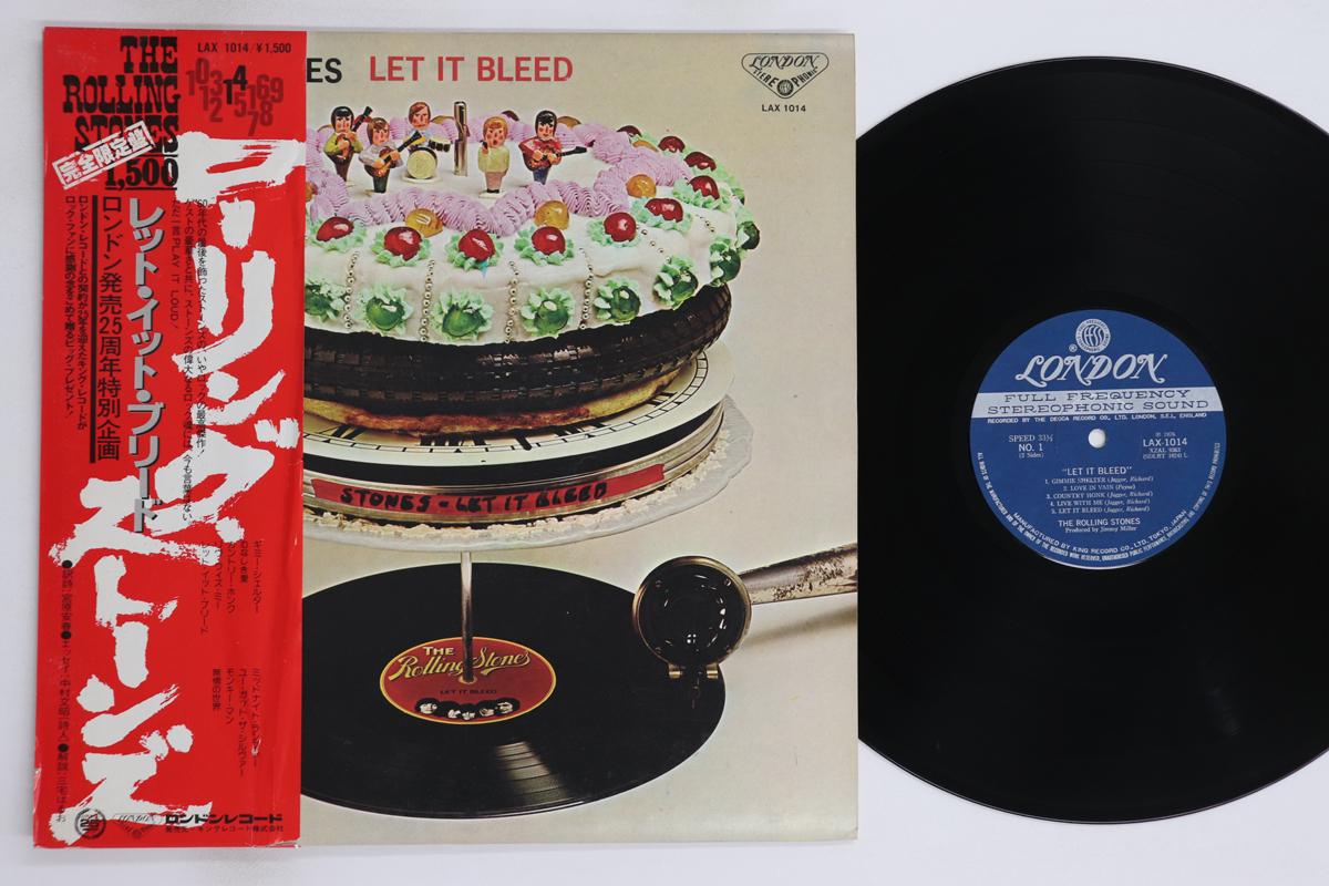 LP Record ROLLING STONES - Let It Bleed LAX1014 LONDON 1976 Japan Obi Rock Used
LP Record ROLLING STONES - Let It Bleed LAX1014 LONDON 1976 Japan Obi Rock Used