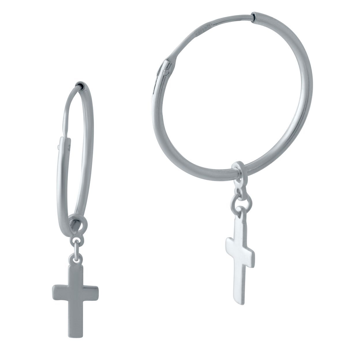 Срібні сережки без каміння (2023883)
Срібні сережки без каміння (2023883)