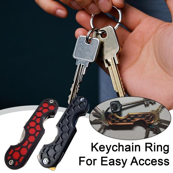 Key Holder Compact Size Lightweight Key Organizer Easy Access Car Fobs Minimalist EDC Keychains Expandable Kit помаранчевий
Key Holder Compact Size Lightweight Key Organizer Easy Access Car Fobs Minimalist EDC Keychains Expandable Kit помаранчевий