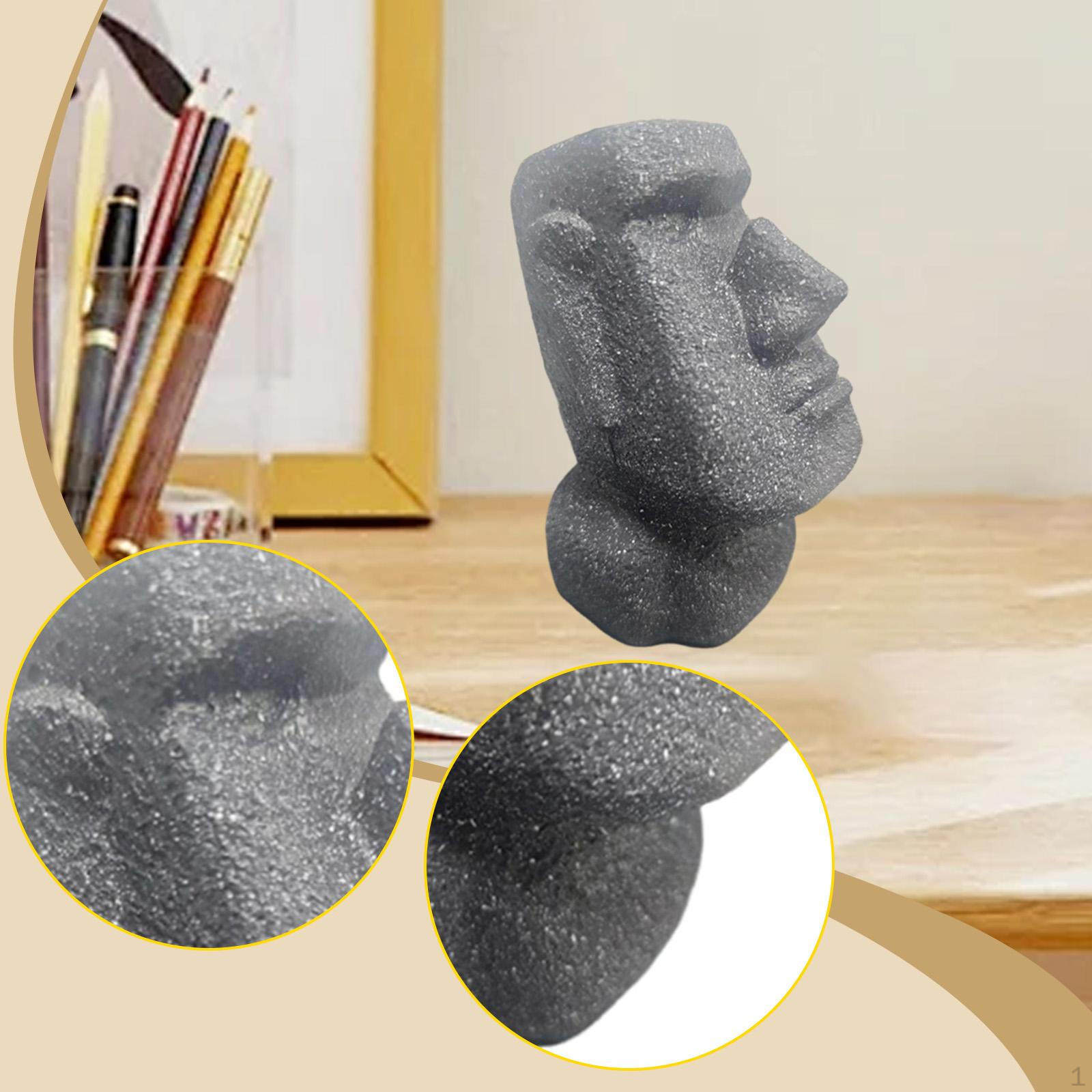 Подставка для очков Статуя головы Моаи с острова Пасхи Держатель для очков Органайзер для солнцезащитных очков для стола Style B
Подставка для очков Статуя головы Моаи с острова Пасхи Держатель для очков Органайзер для солнцезащитных очков для стола Style B