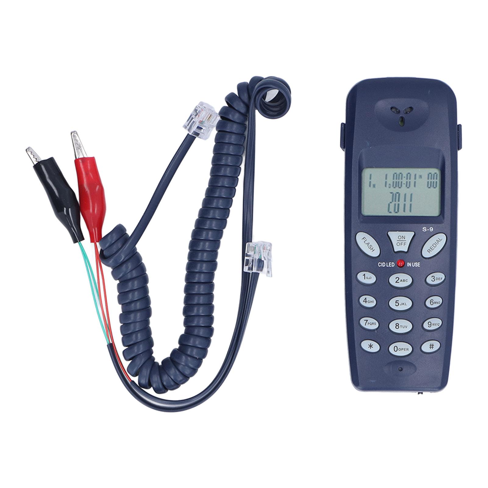 Corded Landline Corded Phone Corded Phone FSK DTMF 12 Bit LCD Display Wired Telephone with Redial Pause Function for Home
Corded Landline Corded Phone Corded Phone FSK DTMF 12 Bit LCD Display Wired Telephone with Redial Pause Function for Home