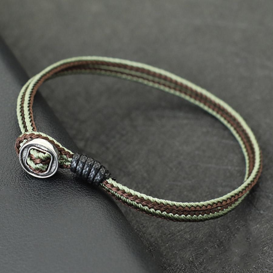 Noter Grade A 3mm Rope Bracelet For Men Handmade Braided Macrame Braclet Retro Leisure Pulseira Outdoor Cool Biker Accessories M 20.5cm 8Inch
Noter Grade A 3mm Rope Bracelet For Men Handmade Braided Macrame Braclet Retro Leisure Pulseira Outdoor Cool Biker Accessories M 20.5cm 8Inch