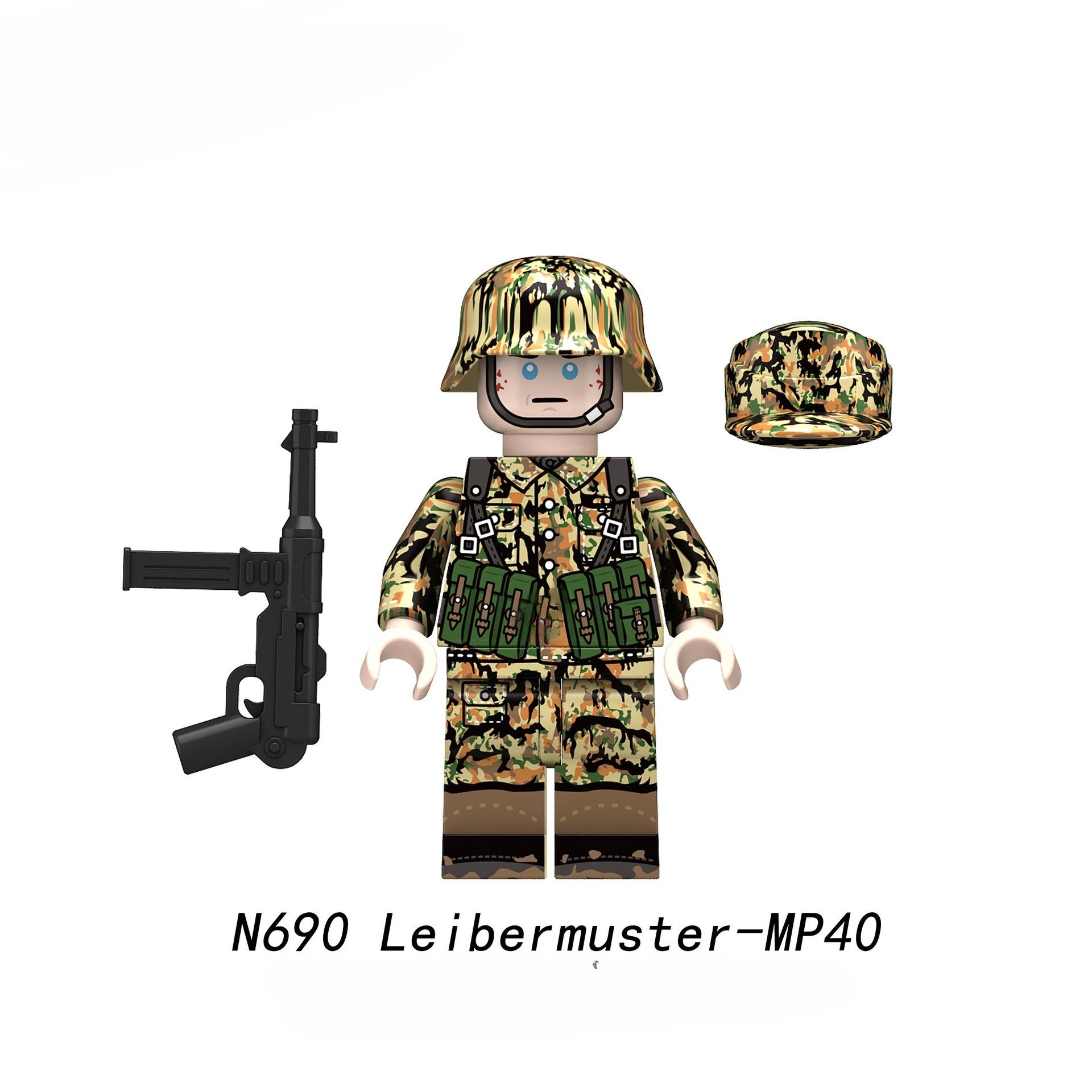 MOC Военные Солдаты Мини Фигурки Куклы Модели Шлем Аксессуары Строительные Блоки Кирпичи Для Детей Игрушки Подарки
MOC Военные Солдаты Мини Фигурки Куклы Модели Шлем Аксессуары Строительные Блоки Кирпичи Для Детей Игрушки Подарки