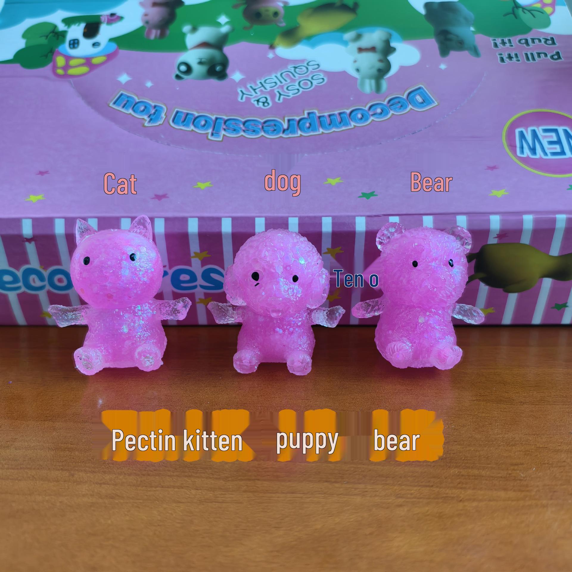 Maltose Kneadable Stress Relief Toy: Kitten, Puppy, Bear Rebound
Maltose Kneadable Stress Relief Toy: Kitten, Puppy, Bear Rebound