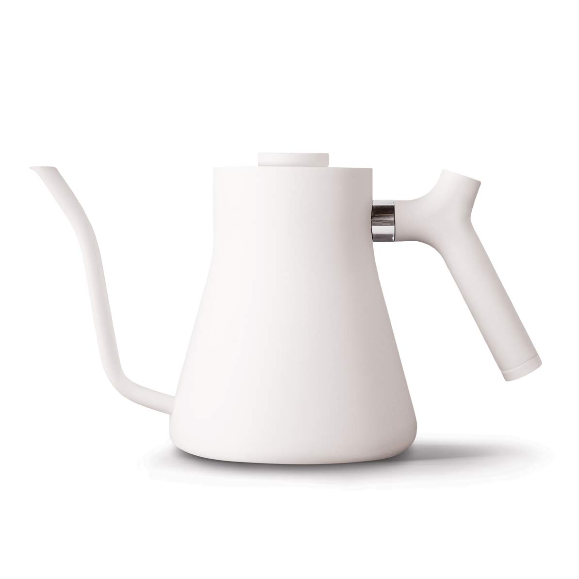 Чайник Fellow Stove Pour Over Kettle Gooseneck объемом 1 л, матовый белый, нержавеющая сталь, встроенный термометр
Чайник Fellow Stove Pour Over Kettle Gooseneck объемом 1 л, матовый белый, нержавеющая сталь, встроенный термометр