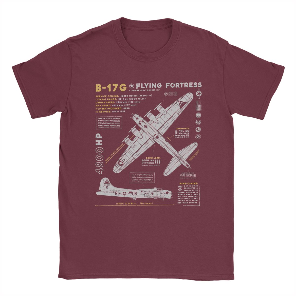 Чоловічі футболки B-17 Flying Fortress Гумор Бавовняні футболки Винищувач Літак Літак Футболка Топи 4XL 5XL XXXXXL
Чоловічі футболки B-17 Flying Fortress Гумор Бавовняні футболки Винищувач Літак Літак Футболка Топи 4XL 5XL XXXXXL
