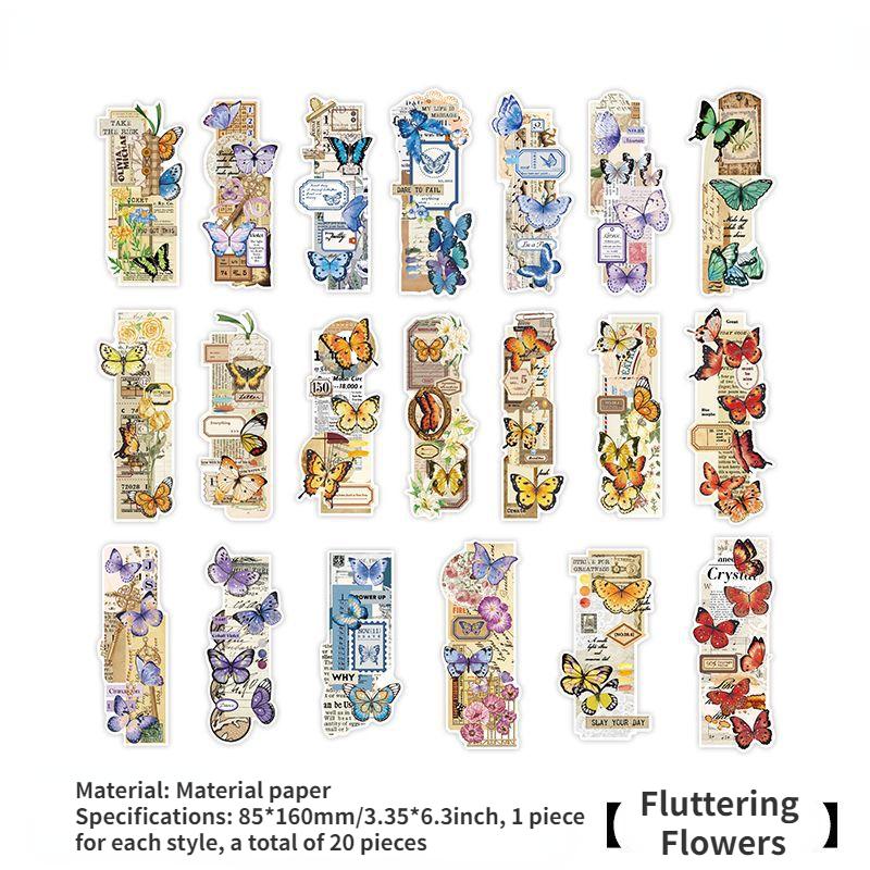 Винтажные креативные ботанические наклейки с цветами-бабочками для декоративных наклеек DIY (Нет поддержки) Fluttering Flowers
Винтажные креативные ботанические наклейки с цветами-бабочками для декоративных наклеек DIY (Нет поддержки) Fluttering Flowers