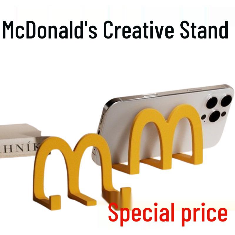 McDonald s Compact Phone Stand: Creative and Practical Desk Ornament for Students & Binge-Watching Enthusiasts 1 Piece жовтий
McDonald s Compact Phone Stand: Creative and Practical Desk Ornament for Students & Binge-Watching Enthusiasts 1 Piece жовтий