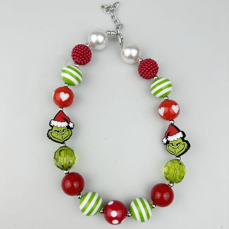 Рождественский Гринч Зеленый Пушистый Монстр Бисерное Акриловое и Силиконовое Ожерелье для Детей зелёный
Рождественский Гринч Зеленый Пушистый Монстр Бисерное Акриловое и Силиконовое Ожерелье для Детей зелёный