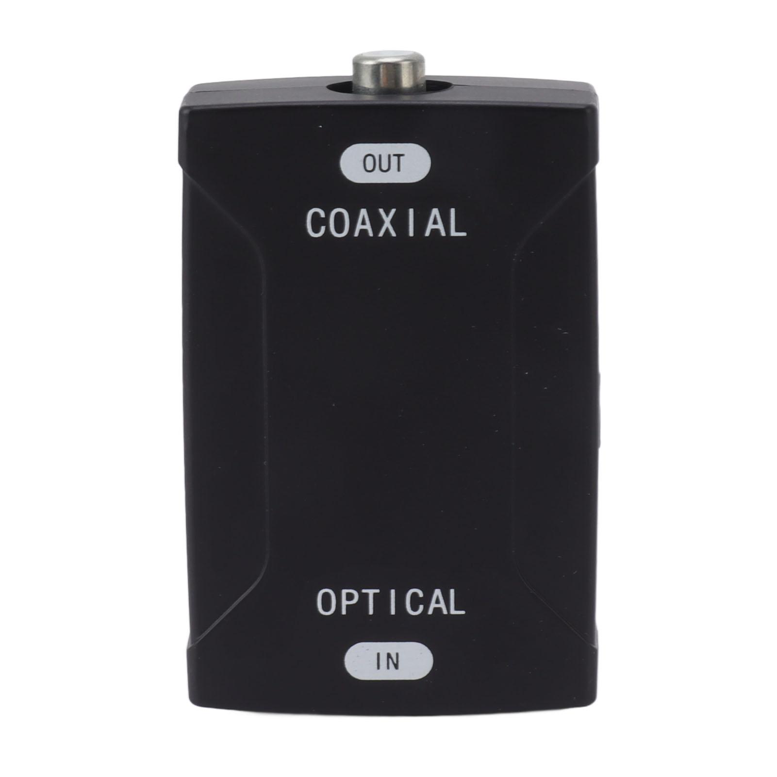 Coaxial Optical Converter Digital Sound Converter Bidirectional SPDIF Optical Sound Adapter Repeater
Coaxial Optical Converter Digital Sound Converter Bidirectional SPDIF Optical Sound Adapter Repeater