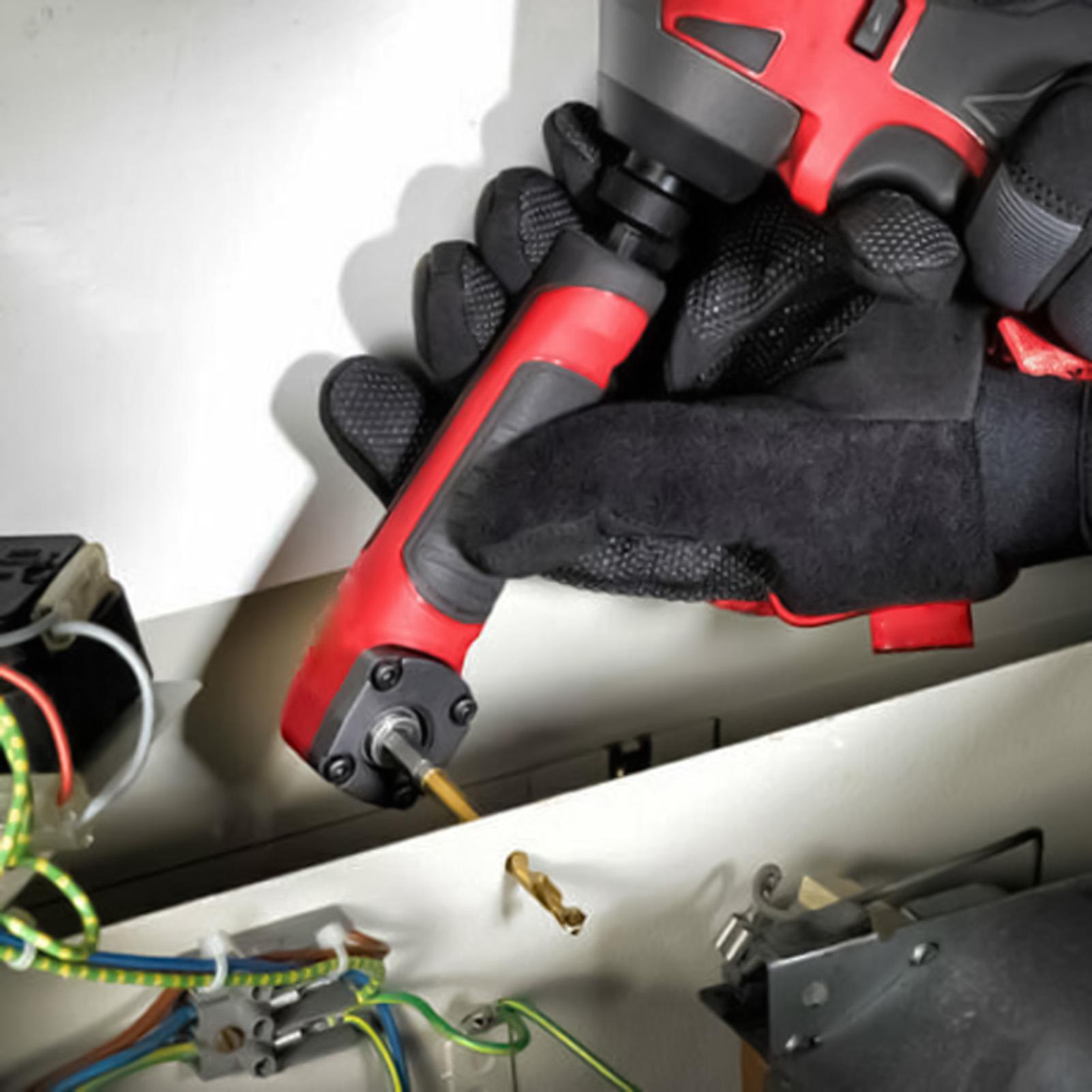Right Angle Drive Attachment Screwdriver Right Angle Corner Operation Tool for Extremely Narrow Space
Right Angle Drive Attachment Screwdriver Right Angle Corner Operation Tool for Extremely Narrow Space