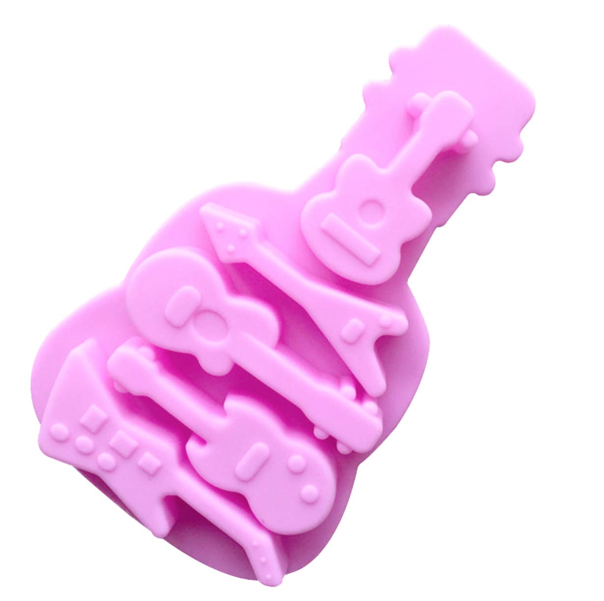 Силиконовая форма Силикон Форма гитары 5 видов фиолетовый
Силиконовая форма Силикон Форма гитары 5 видов фиолетовый