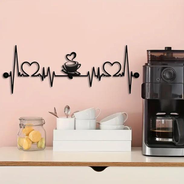 Iron Coffee Cup Silhouette Wall Art for Cafes and Shops Custom Size Contact
Iron Coffee Cup Silhouette Wall Art for Cafes and Shops Custom Size Contact