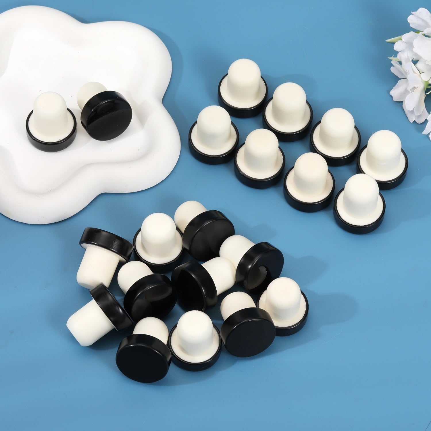 T-shaped Stopper Cork Wine Bottle Stoppers Reusable Wine Sealing Plug for Beer Bottles DIY 20pcs
T-shaped Stopper Cork Wine Bottle Stoppers Reusable Wine Sealing Plug for Beer Bottles DIY 20pcs