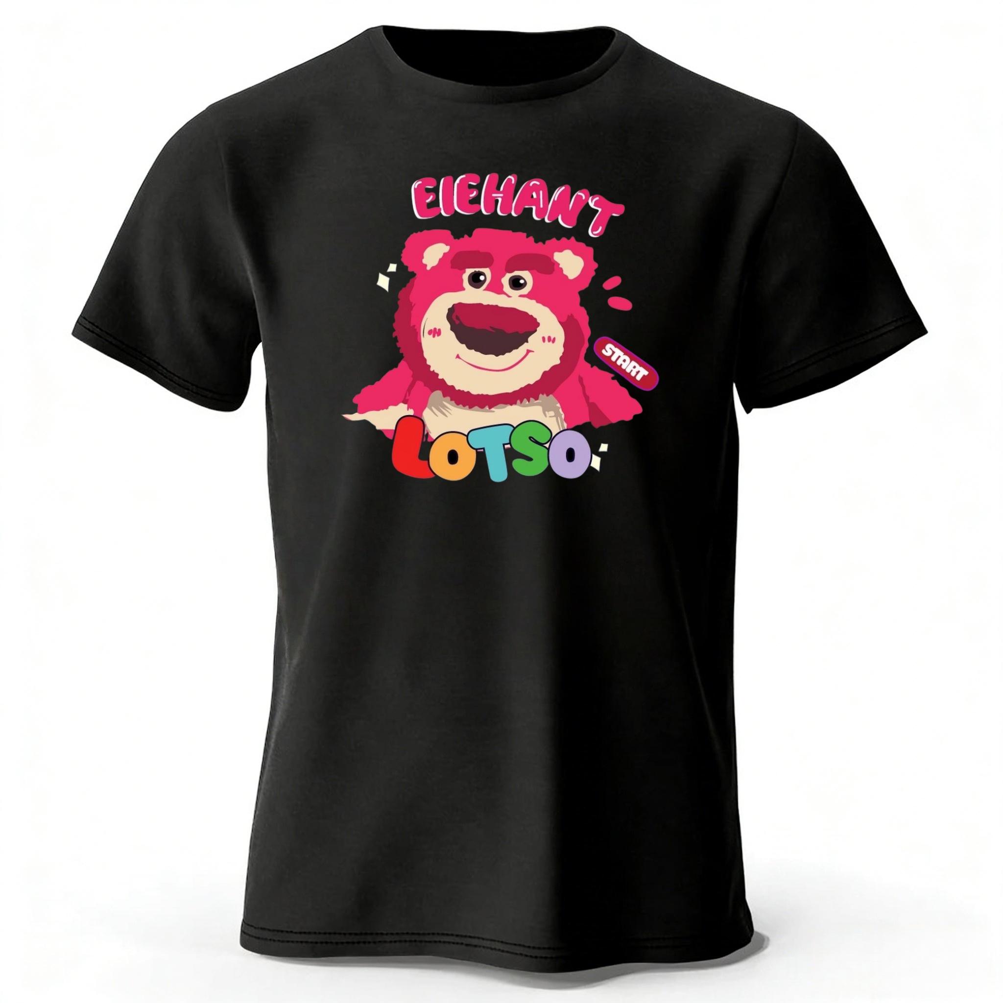 Summer New Cute Strawberry Bear Pure Cotton Short Sleeved Menwomen Daily Casual Soft Highquality Tshirt Plus Size Loose Top M
Summer New Cute Strawberry Bear Pure Cotton Short Sleeved Menwomen Daily Casual Soft Highquality Tshirt Plus Size Loose Top M