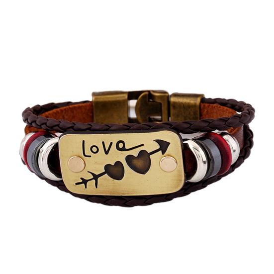 Браслет для пар, винтажный романтический плетеный канат, геометрическое эластичное украшение, искусственная кожа для женщин и мужчин, один Women
Браслет для пар, винтажный романтический плетеный канат, геометрическое эластичное украшение, искусственная кожа для женщин и мужчин, один Women