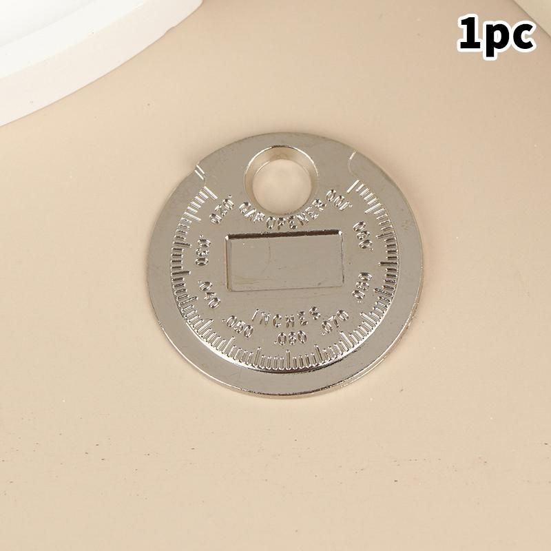 Coin- Type 0.6-2.4Mm 0.02-0.10 Inch Spark Plug Gap Gauge Measurement Tool Range Spark Plug Gage Caliber Measuring Tool 1/5Pcs 1pcs
Coin- Type 0.6-2.4Mm 0.02-0.10 Inch Spark Plug Gap Gauge Measurement Tool Range Spark Plug Gage Caliber Measuring Tool 1/5Pcs 1pcs