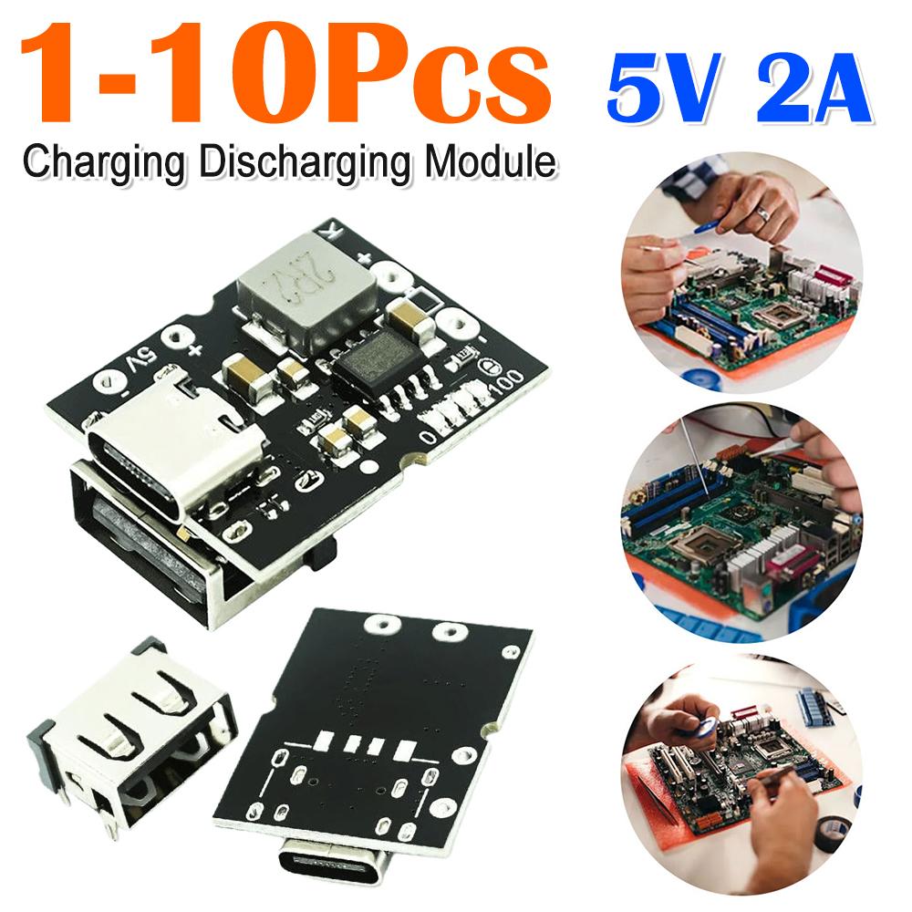5V 2A Charge Discharge Integrated Module Type-C Input Battery Charging Module Support 4.2V Lithium Battery Charge Protection
5V 2A Charge Discharge Integrated Module Type-C Input Battery Charging Module Support 4.2V Lithium Battery Charge Protection
