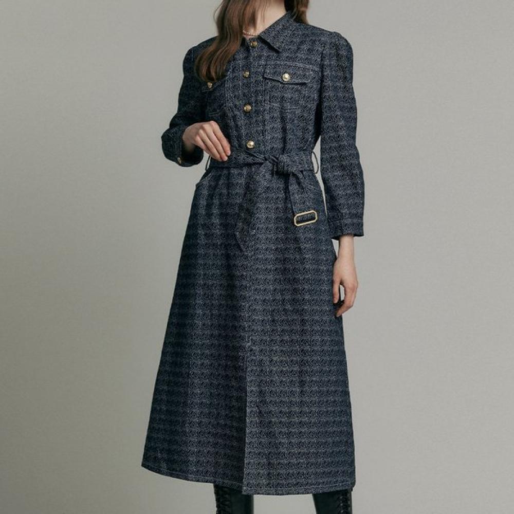 Maxza Jacquard Denim Belted Shirt Dress Zc10qp004on Blue/FREE
Maxza Jacquard Denim Belted Shirt Dress Zc10qp004on Blue/FREE