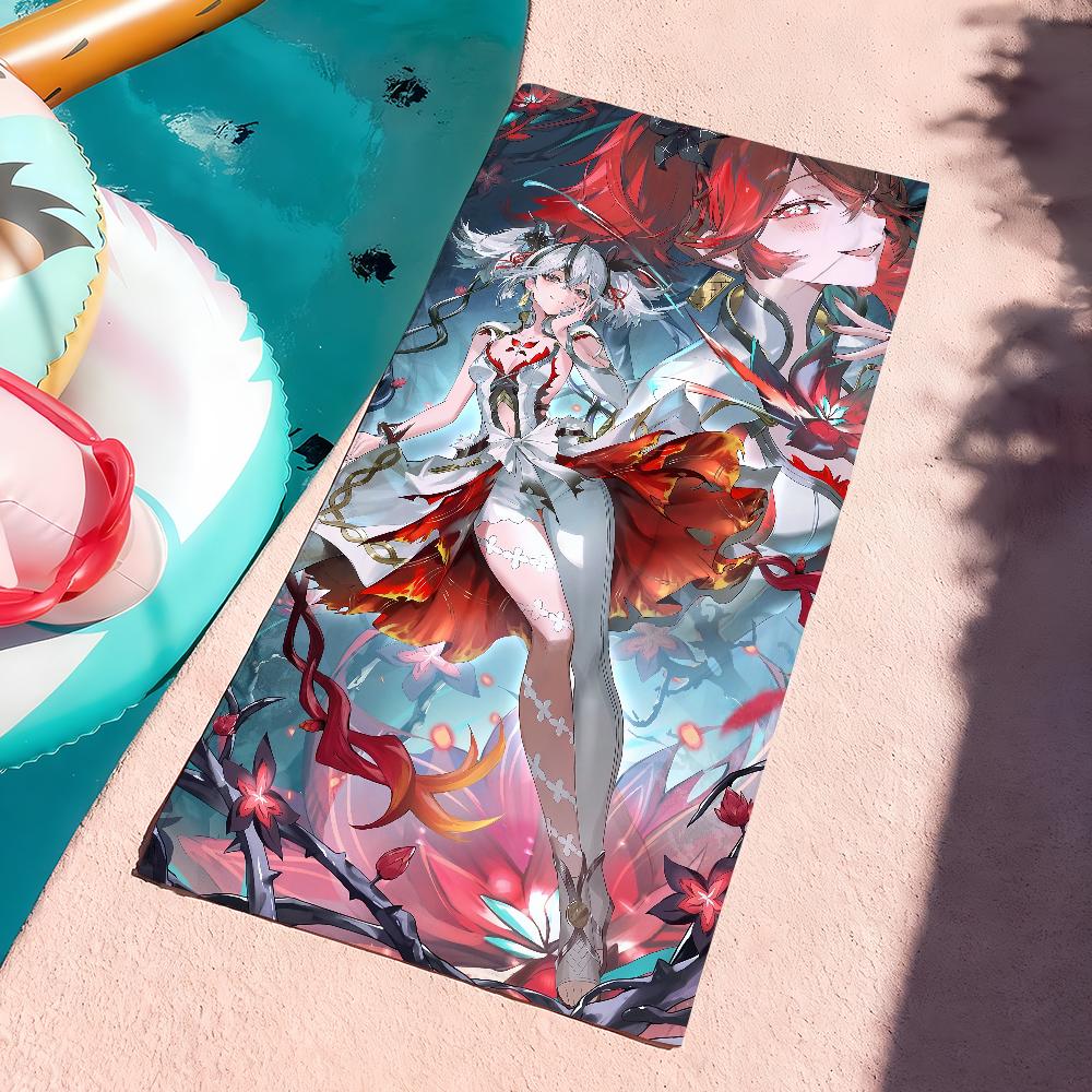 1pc soft waterproof Wuthering Waves Camellya Towel Quick Dry Soft Yoga Swimming Fitness Mountain Climbing Large Beach Towels W40*H60(CM)
1pc soft waterproof Wuthering Waves Camellya Towel Quick Dry Soft Yoga Swimming Fitness Mountain Climbing Large Beach Towels W40*H60(CM)