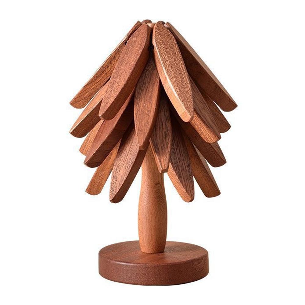 Wooden Insulation Pad 3Pcs Tree Shaped Coaster Set Hot Pots and Pans Insulation Mat B
Wooden Insulation Pad 3Pcs Tree Shaped Coaster Set Hot Pots and Pans Insulation Mat B