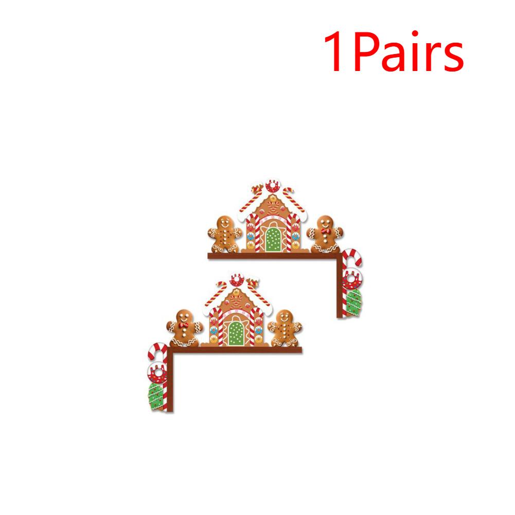 1-3Pair Christmas Gingerbread Man Candy Door Toppers Christmas Gingerbread Man Wooden Door Frame Decor for Festive Home Makeover
1-3Pair Christmas Gingerbread Man Candy Door Toppers Christmas Gingerbread Man Wooden Door Frame Decor for Festive Home Makeover