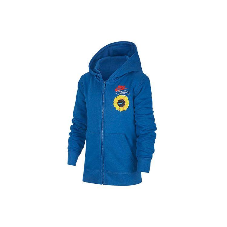 Nike Kids Sunflower Floral Print Logo Zip-Up Hoodie Jacket Kids outerwear Blue DM8102-407 M
Nike Kids Sunflower Floral Print Logo Zip-Up Hoodie Jacket Kids outerwear Blue DM8102-407 M