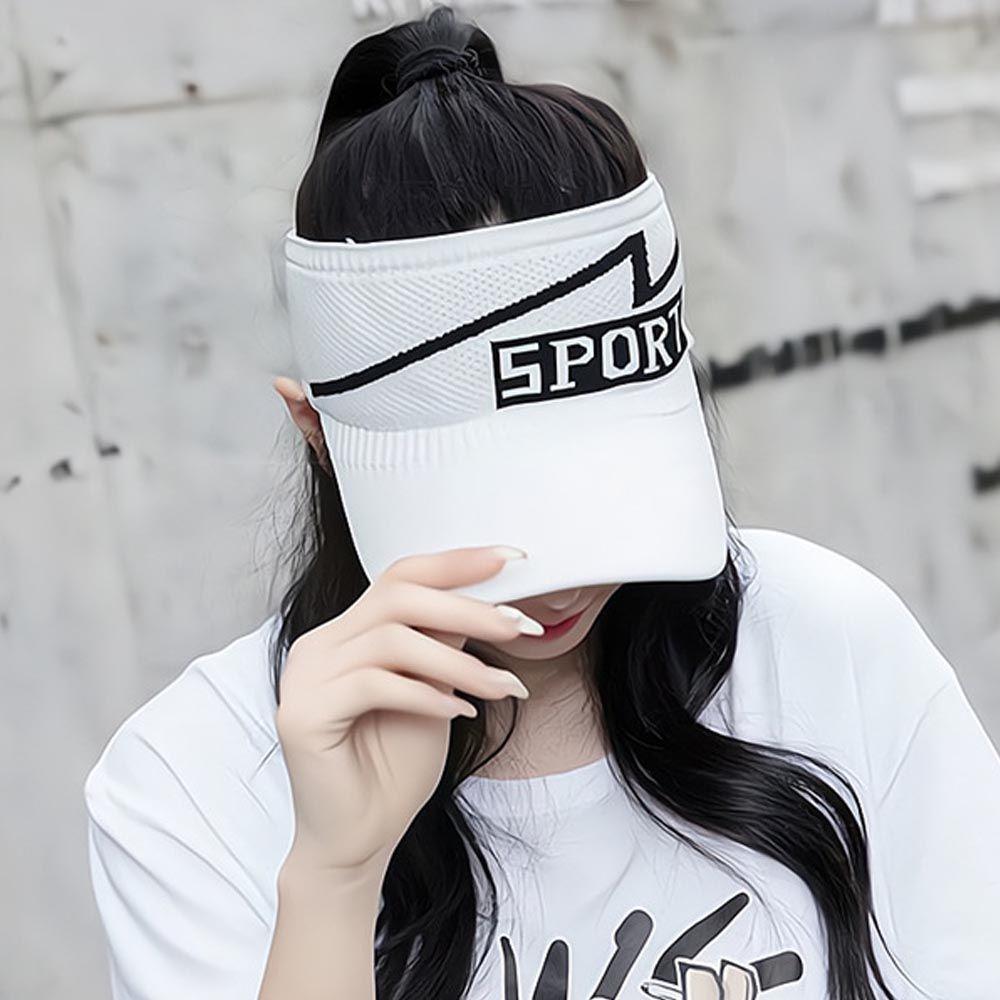 Summer UV Protection Outdoor Stripe Letter Beach Visor Hat Korean Empty Sun Cap Women Sunscreen Hat
Summer UV Protection Outdoor Stripe Letter Beach Visor Hat Korean Empty Sun Cap Women Sunscreen Hat
