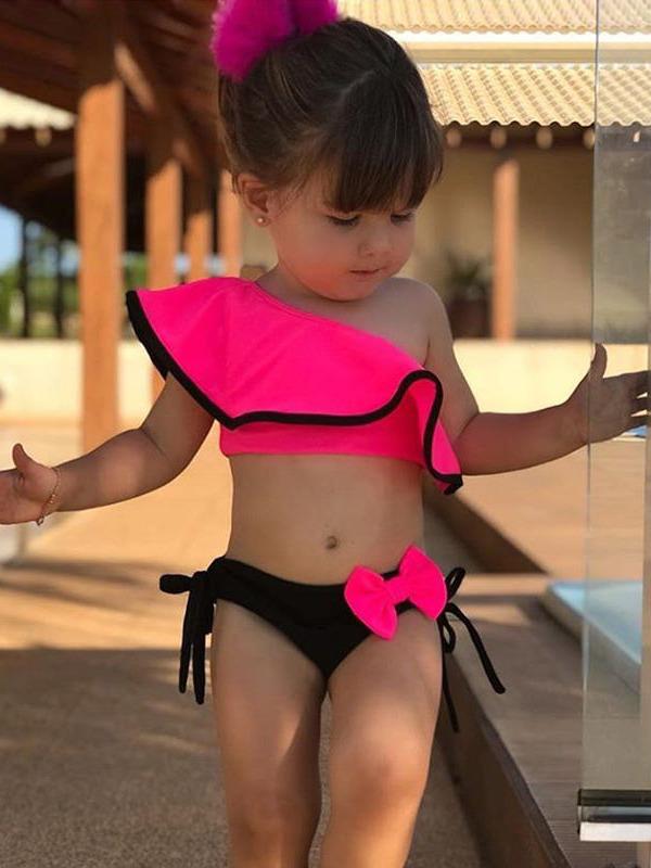 Европейский и американский купальник с оборками на одно плечо, конфетного цвета, с бантом для девочек 120 cm розовый
Европейский и американский купальник с оборками на одно плечо, конфетного цвета, с бантом для девочек 120 cm розовый