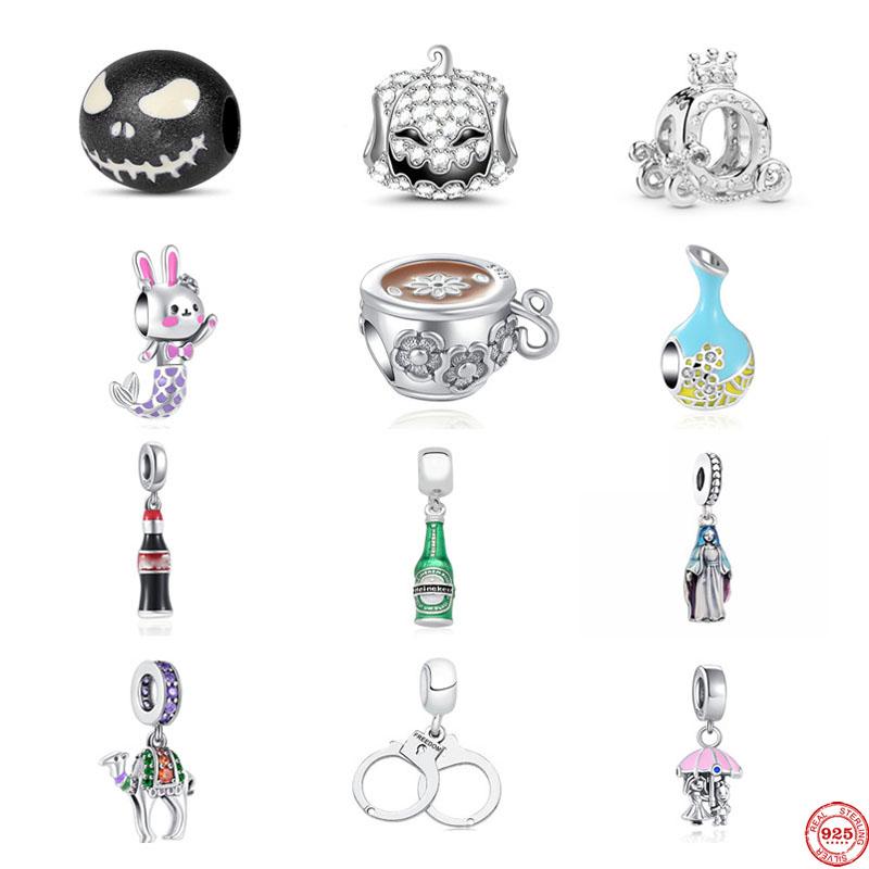 Jewelry Women Acessories Diy New Black Skull Cute Rabbit Bottle Beads Fit Original Charms 925 Sterling Silver Bracelet
Jewelry Women Acessories Diy New Black Skull Cute Rabbit Bottle Beads Fit Original Charms 925 Sterling Silver Bracelet