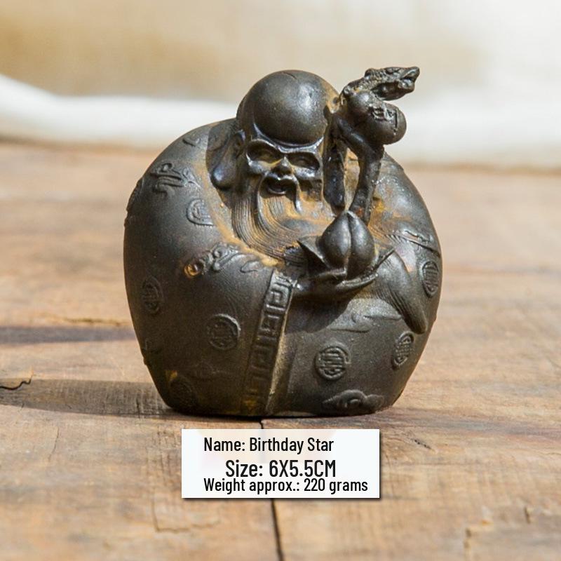 Китайские имитации чугунных украшений Фу Лу Шоу - Ручная работа, настольное украшение
Китайские имитации чугунных украшений Фу Лу Шоу - Ручная работа, настольное украшение