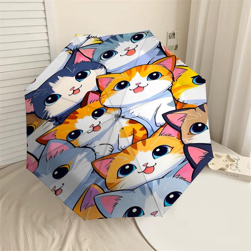 1PC cat wallpaper Automatic Open/Close Umbrella Compact Folding Umbrella with 8-Rib Shaft lightweight esign, Fashion Lovers1258A
1PC cat wallpaper Automatic Open/Close Umbrella Compact Folding Umbrella with 8-Rib Shaft lightweight esign, Fashion Lovers1258A