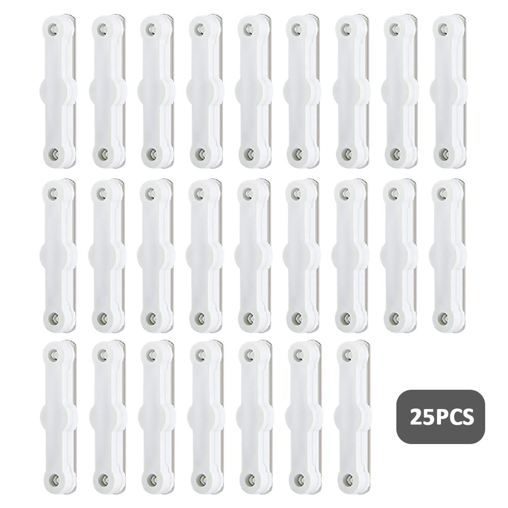 25 шт. Крепежная лента для штор на дверь, оконная фиксирующая лента, москитные сетки, самоклеящиеся