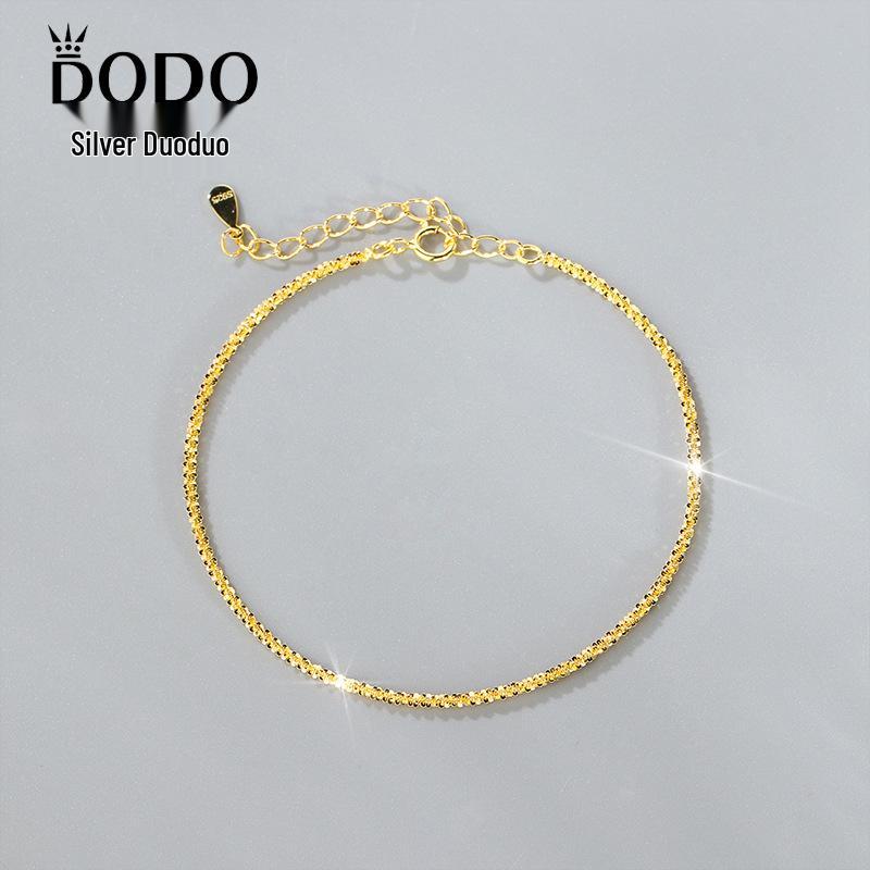 S925 Sterling Silver Star Bracelet: Women s Thin, Sparkling Bare Chain with Cauliflower Design Gold 925 Sterling
S925 Sterling Silver Star Bracelet: Women s Thin, Sparkling Bare Chain with Cauliflower Design Gold 925 Sterling