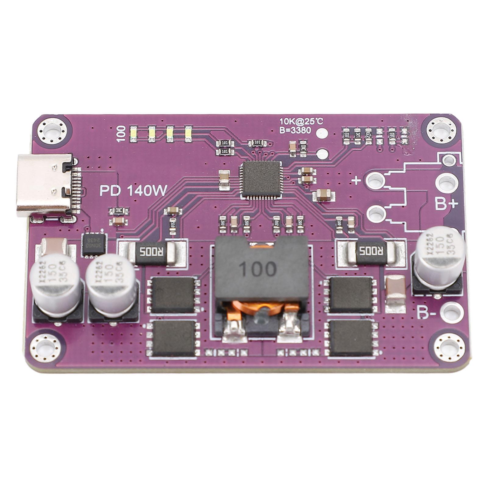 PD3.1 140W Power Bank Module PCB 5V 3A 20V 5A Плата модуля зарядки та розрядки телефону для планшетів 4 series
PD3.1 140W Power Bank Module PCB 5V 3A 20V 5A Плата модуля зарядки та розрядки телефону для планшетів 4 series