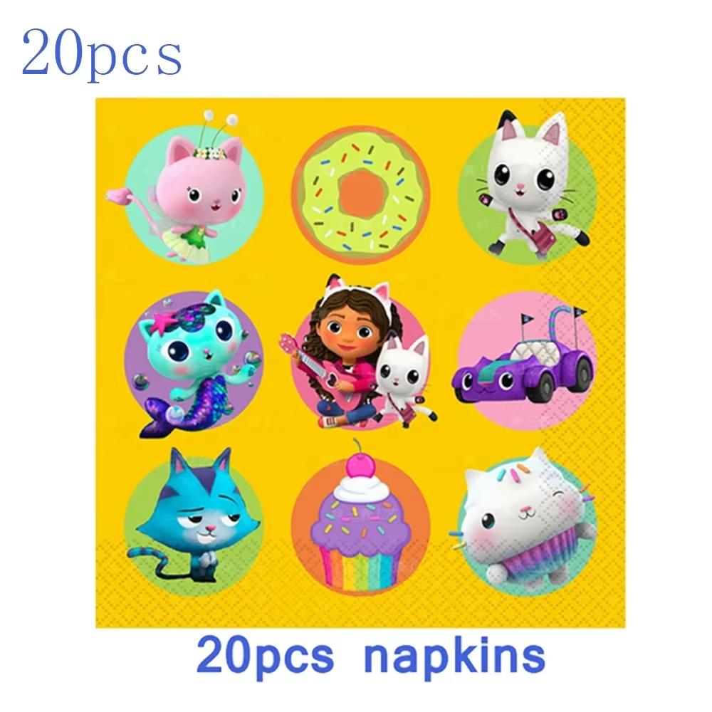 Gabby Dollhouse Party Supplies Gabby Birthday Party Favor Plate Cup Set 3D Balloons For Kids Girls Party Gift Items Photo Booth Props others
Gabby Dollhouse Party Supplies Gabby Birthday Party Favor Plate Cup Set 3D Balloons For Kids Girls Party Gift Items Photo Booth Props others