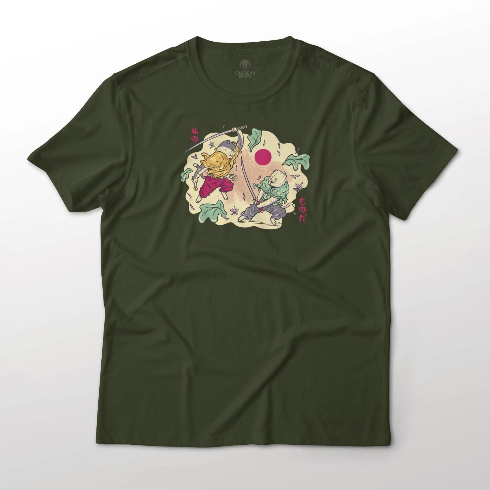 Samurai Cat Japanese Art Aesthetic Graphic T-T-Shirt Unisex 100% Cotton Tee M
Samurai Cat Japanese Art Aesthetic Graphic T-T-Shirt Unisex 100% Cotton Tee M