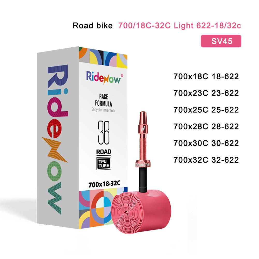Ridenow Lightweight Road Bike Inner Tube with Detachable Metal Valve Stem
Ridenow Lightweight Road Bike Inner Tube with Detachable Metal Valve Stem