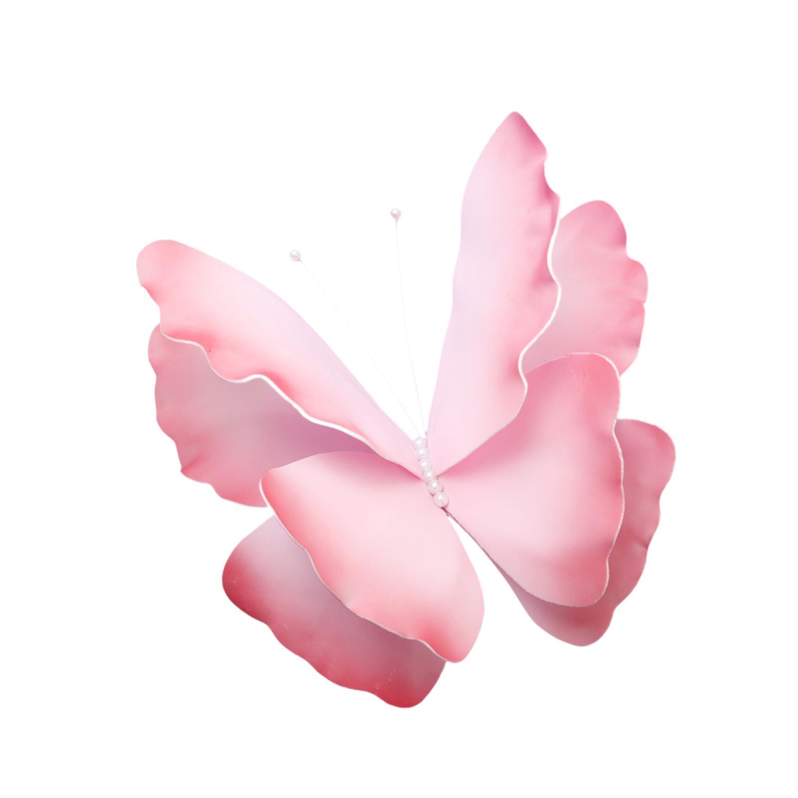 Искусственная бабочка украшение 3D для свадебного украшения витрина своими руками розовый
Искусственная бабочка украшение 3D для свадебного украшения витрина своими руками розовый