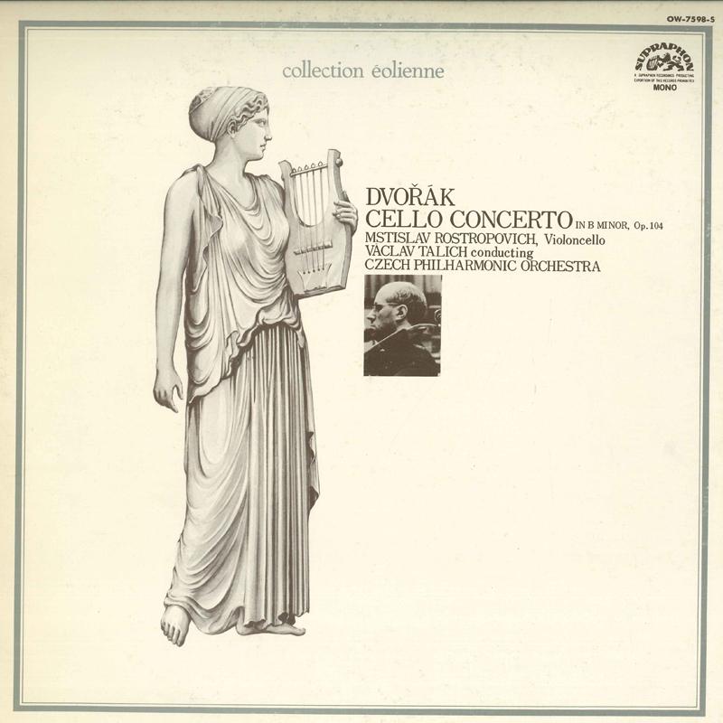 LP Record MATISLAV ROSTROPOVICH - Dvorak: Cello Concerto in B Minor, OW7598S SUPRAPHON 1975 Japan Classical Used
LP Record MATISLAV ROSTROPOVICH - Dvorak: Cello Concerto in B Minor, OW7598S SUPRAPHON 1975 Japan Classical Used