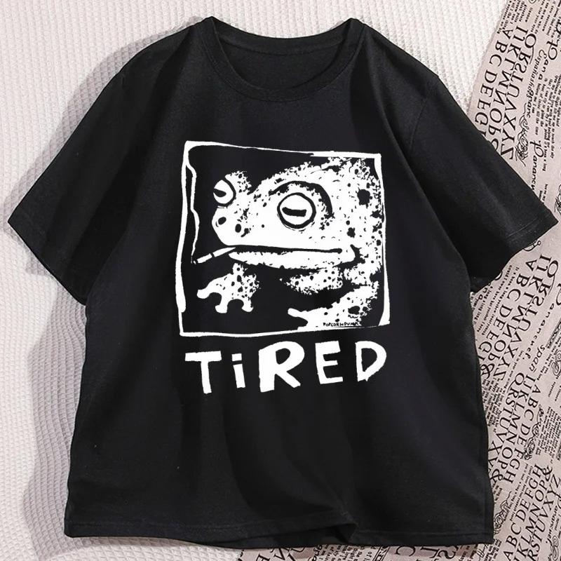 A Tired Smoking Frog Funny Graphic Printed T Shirts Women Casual Short Sleeve Printed Tshirt Crewneck Streetwear Women Clothi... 5XL різнокольоровий
A Tired Smoking Frog Funny Graphic Printed T Shirts Women Casual Short Sleeve Printed Tshirt Crewneck Streetwear Women Clothi... 5XL різнокольоровий