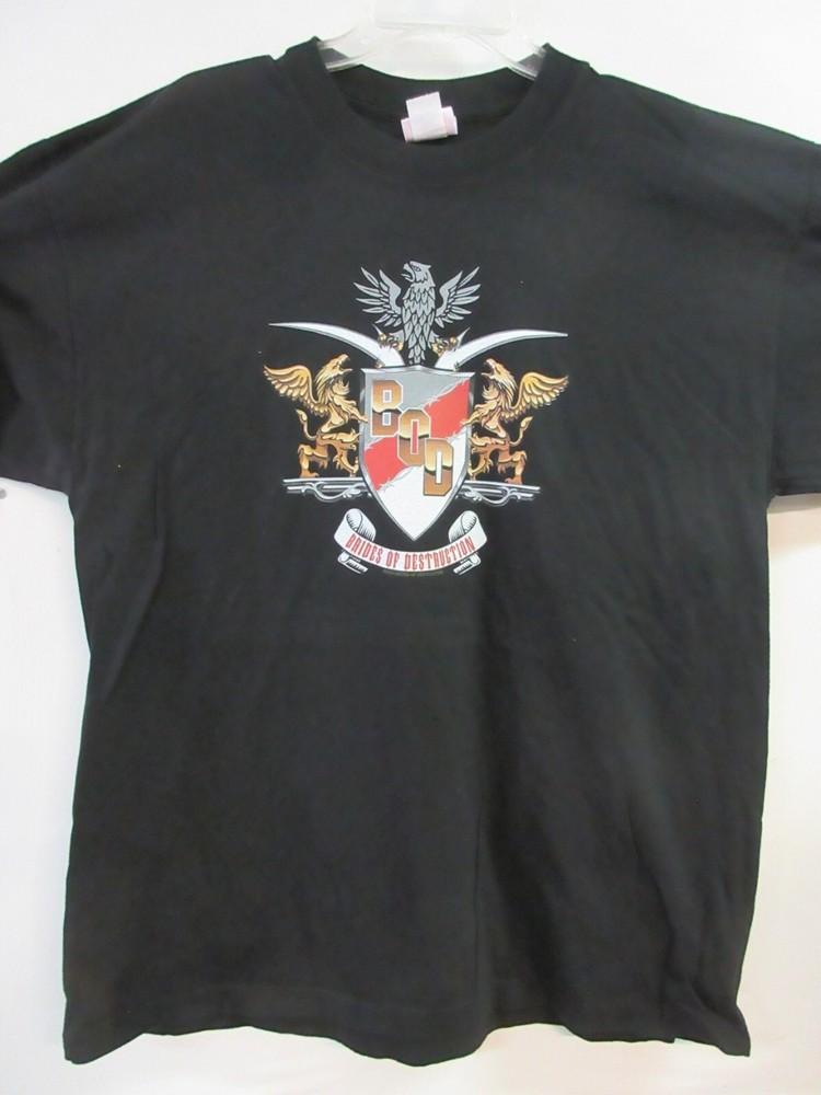 BRIDES OF DESTRUCTION 2004 OFFICIAL MERCH BAND CONCERT MUSIC 2XL / XXL Unisex T-Shirt S
BRIDES OF DESTRUCTION 2004 OFFICIAL MERCH BAND CONCERT MUSIC 2XL / XXL Unisex T-Shirt S