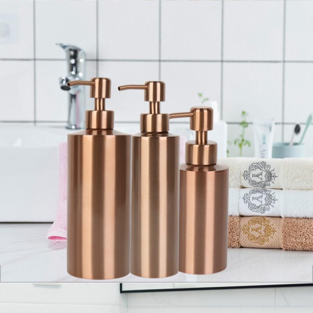 Stainless Steel Soap Dispenser Metal Pump Hand Sanitizer Bottle Gel Bottle Bathroom 350ml
Stainless Steel Soap Dispenser Metal Pump Hand Sanitizer Bottle Gel Bottle Bathroom 350ml