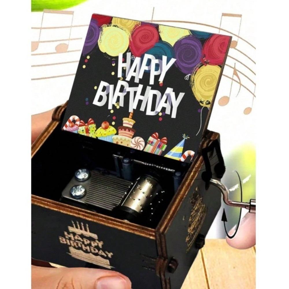 Creative Happy Birthday Wooden Music Box Classical Pink Carved Musical Box Hand Crank Light Luxury Music Gifts Birthday Gifts
Creative Happy Birthday Wooden Music Box Classical Pink Carved Musical Box Hand Crank Light Luxury Music Gifts Birthday Gifts