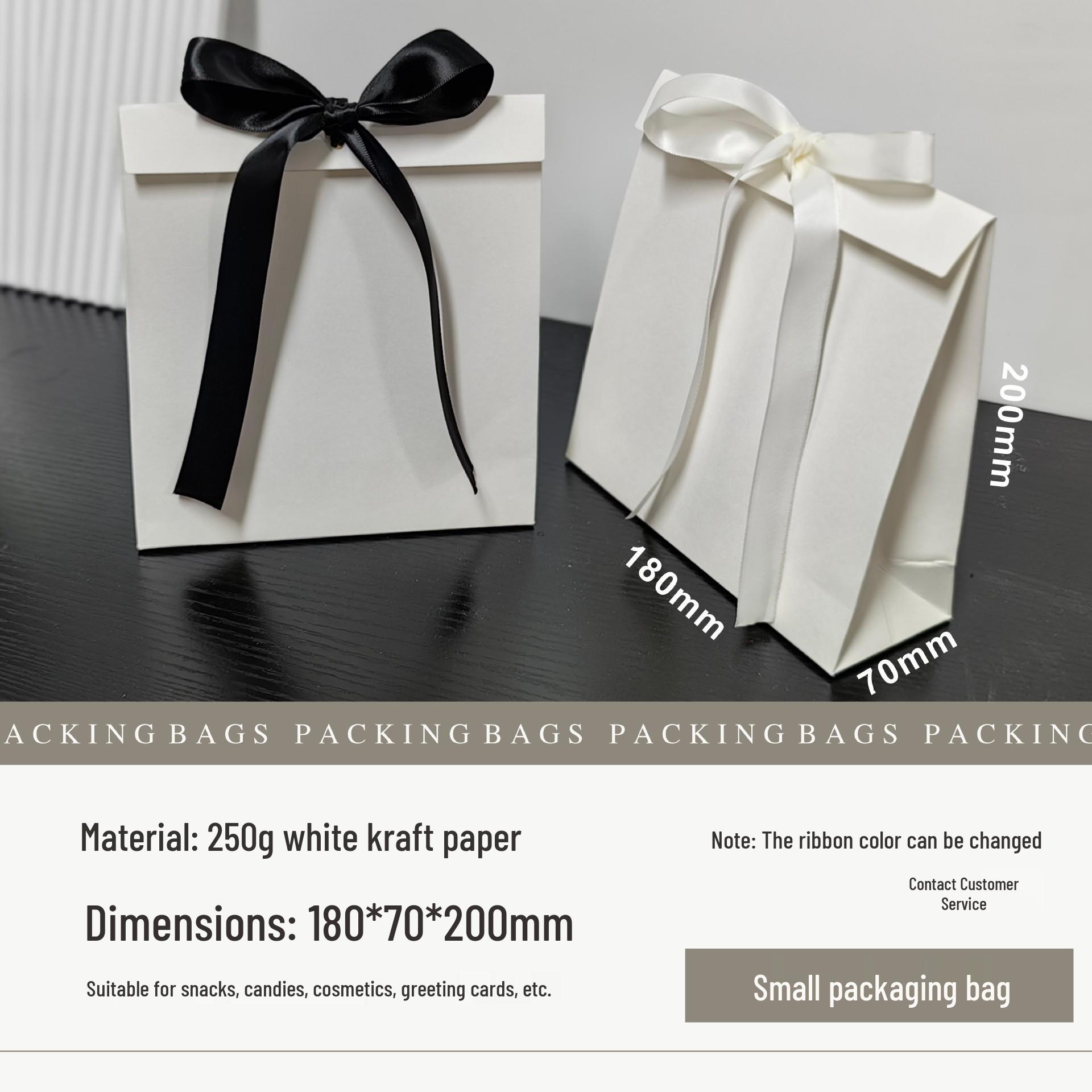 Custom Logo White Paper Gift Bag for Weddings and Events
Custom Logo White Paper Gift Bag for Weddings and Events